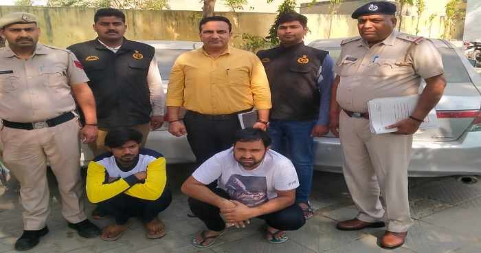 faridabad-police-arrested-2-accused-gold-and-silver-recover