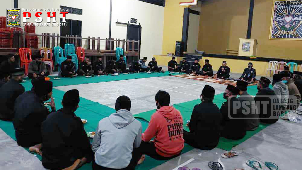 Rapat Pengurus dan Panitia Pengesahan Warga Baru PSHT Cabang Lampung Barat
