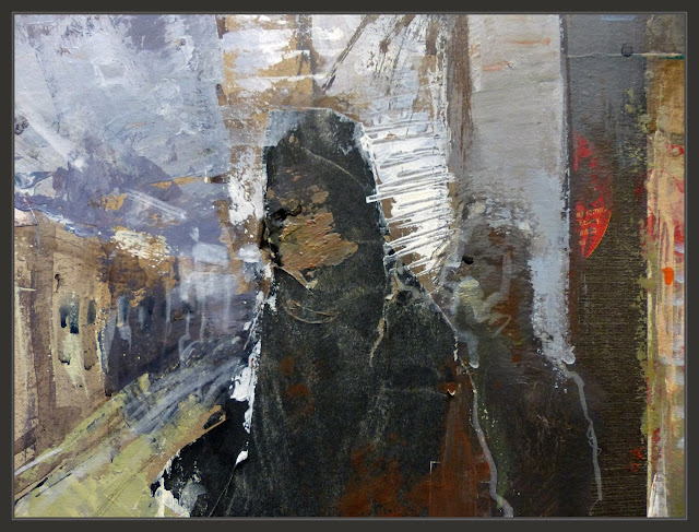 FERROCARRIL-ART-PINTURA-PERSONAS-ESPERANDO-TREN-DETALLES-CUADROS-EXPRESION-HUMANA-PINTURAS-PINTOR-ERNEST DESCALS