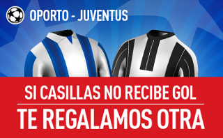 sportium promocion Oporto vs Juventus champions 22 febrero
