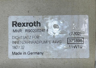 For sale A4VG180 seal kits Rexroth A4VG180  MNR: R902002375 , A4VG180 / 32   MNR: R902002414, A4VG180 / BR32   MNR: R902002392, Rexroth A4VG90 - 250 EP / HD / EZ / DAXD  () 2,3,7) / 32 MNR: R902002418,