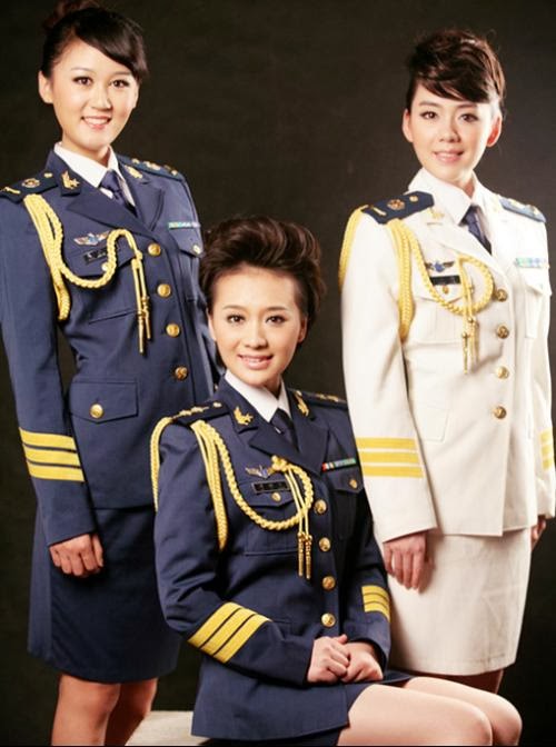 The Uniform Girls: PIC Chinese China Female Military ...