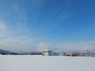 Skydive Hokkaido Extensive skydiving zone is in the snow