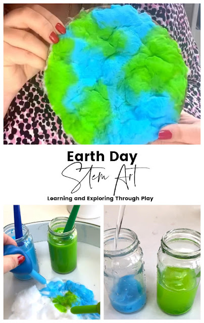 Earth Day STEM Art Globe