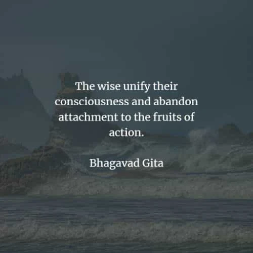 Famous quotes and sayings by Bhagavad Gita