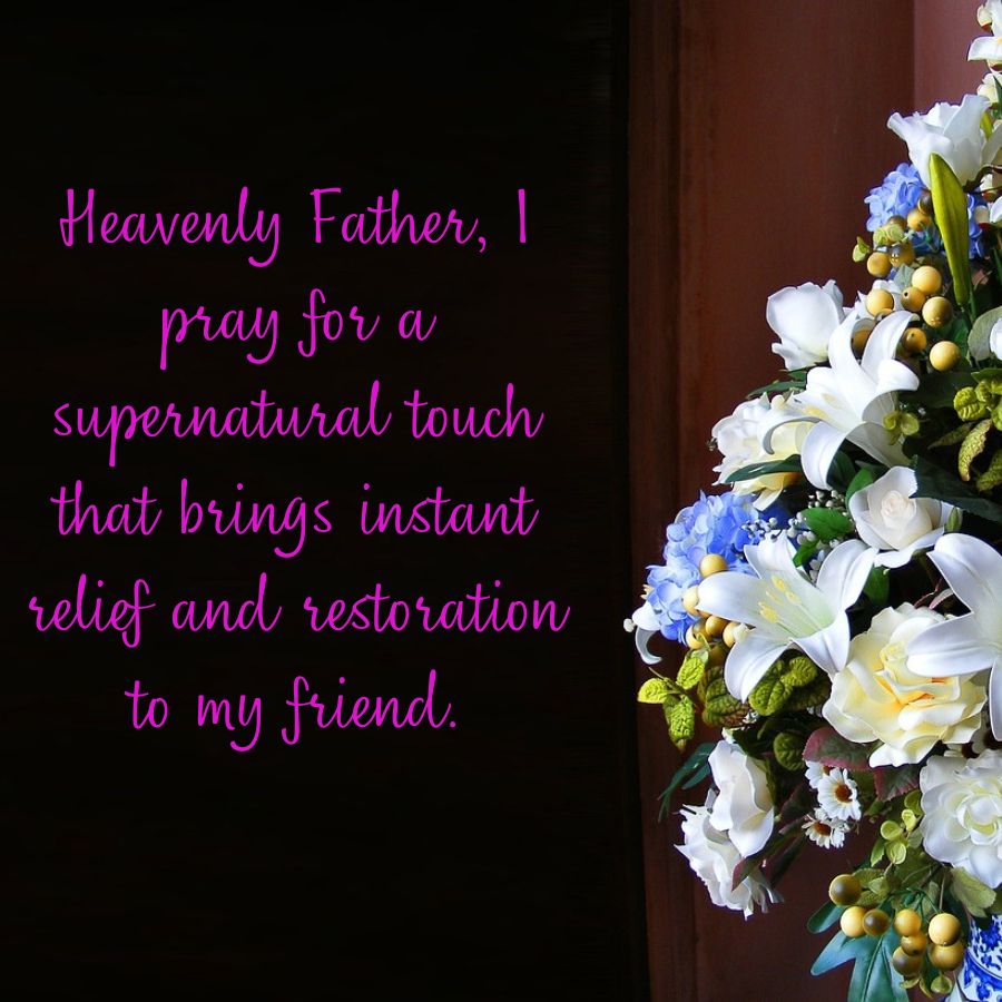 Christian Prayers for Healing Images for Friend