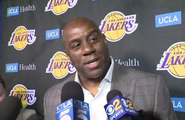 Enchantment Johnson leaves Lakers front office work