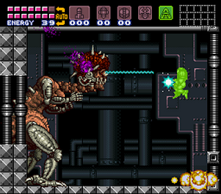 Cerebro de la Bestia - Super Metroid - Final boss