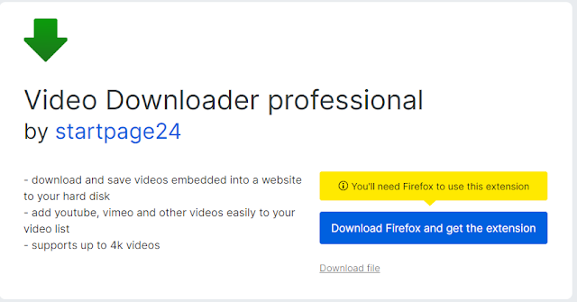 أفضل 3 أدوات لتحميل مقاطع الفيديو على متصفح Mozilla Firefox