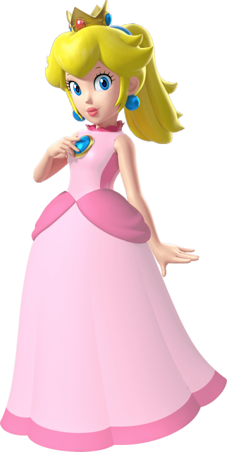 Imágenes de La Princesa Peach en png con fondo transparente