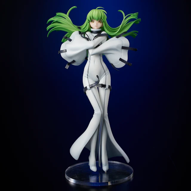 Figura anime C.C. traje restricción Code Geass Union Creative PVC ABS Takahiro Kimura