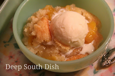 Deep South Dish Winter Peach Cobbler Learn the easy way to make a canned peach cobbler. deep south dish