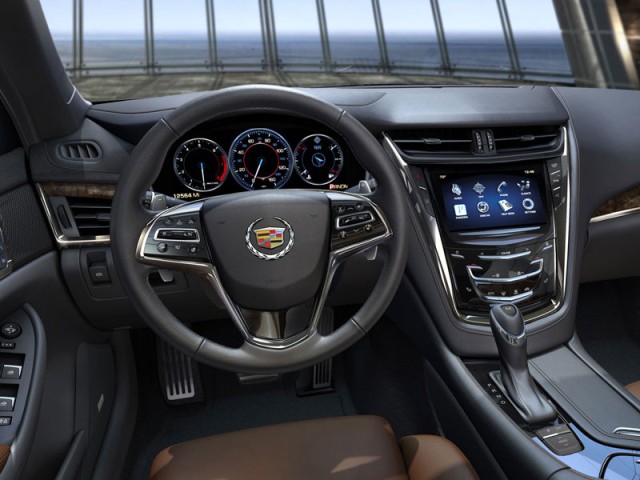 Cadillac CTS new 2014 interior