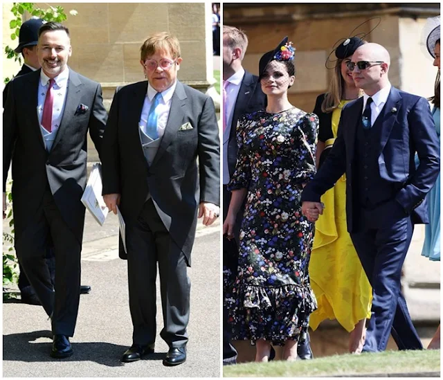 Boda real Artistas amigos de los novios