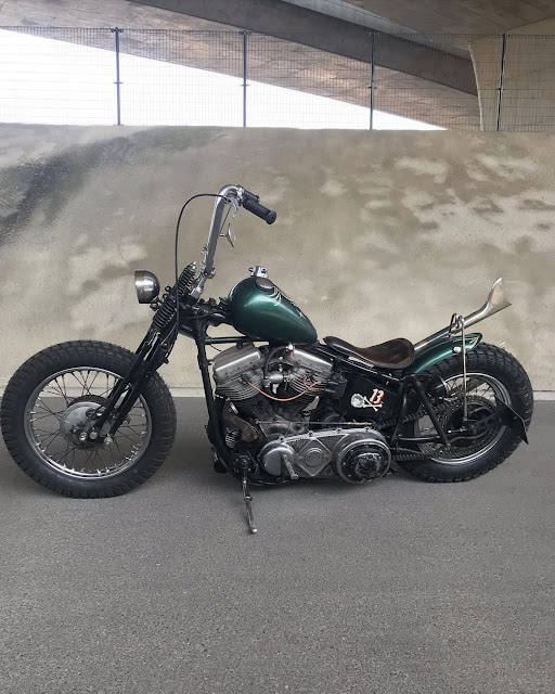 Harley Davidson Panhead By Hot Chop Speed Shop