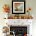 Our Simple Fall Mantel ...