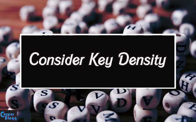 Consider Key Density