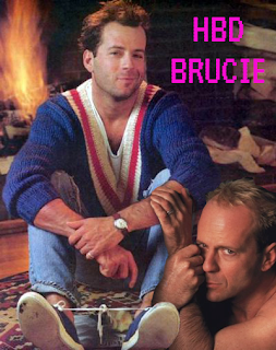 Happy Birthday Bruce Willis | Crappy Candle