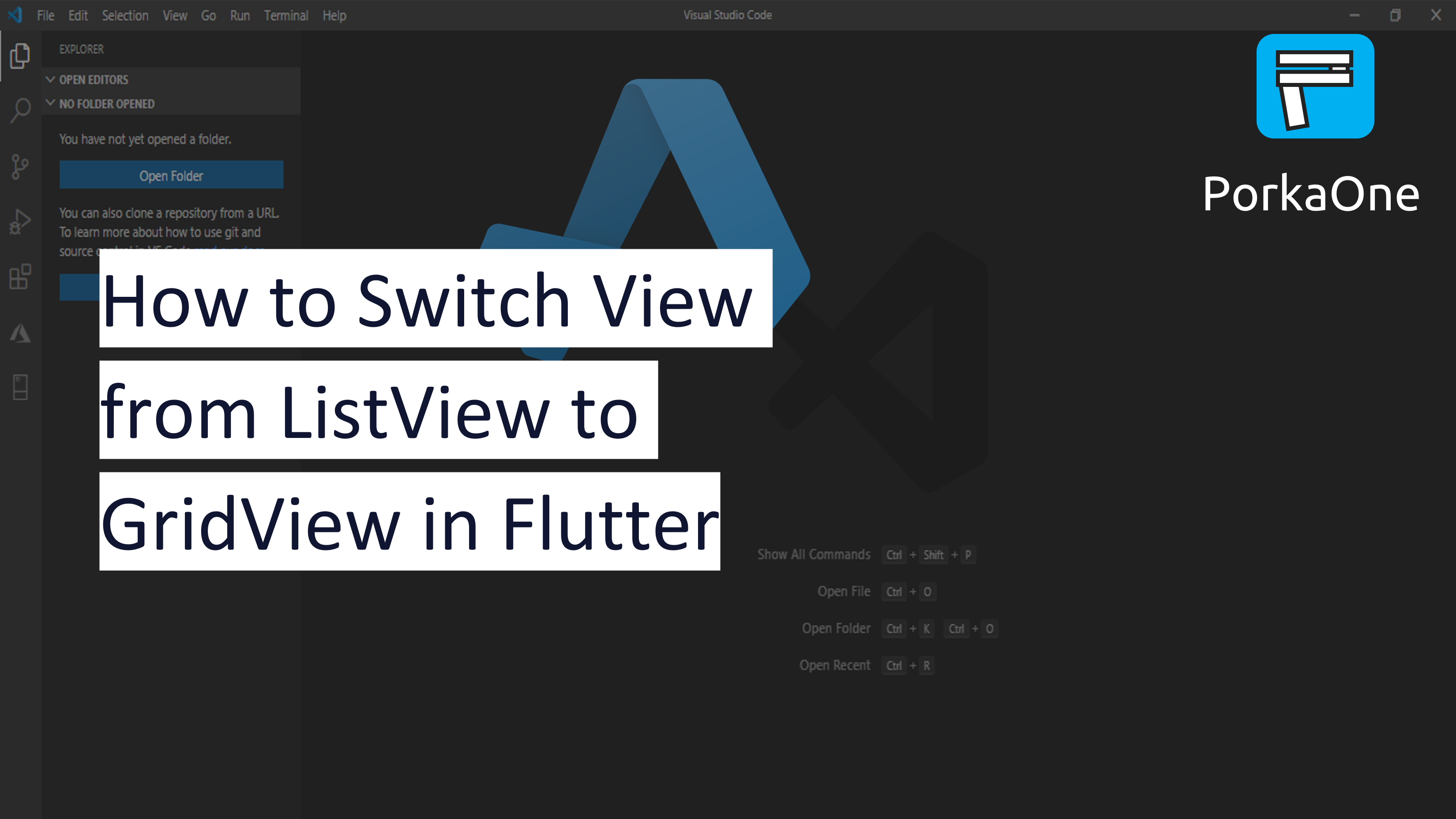 How to Switch View from ListView to GridView in Flutter