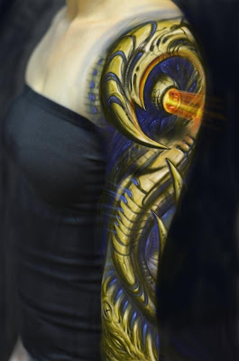 Women Shoulder Tattoos 2012