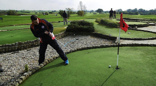 Photo of Richard Gottfried playing in the Cambridgeshire and Essex Open Championship at Dunton Hills Family Golf Centre near Brentwood