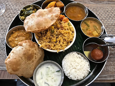 Madras Woodlands Ganga, ganga thali