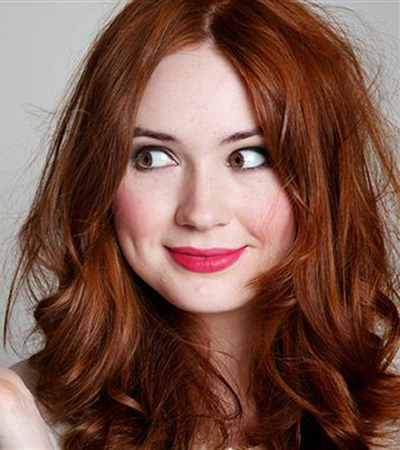 A The ravishing redhead who plays Amy Pond in the hit scifi series