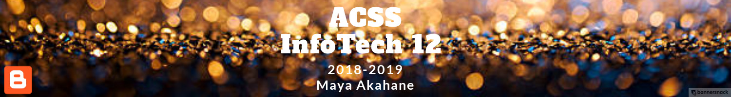 ACSS  IT12 Maya