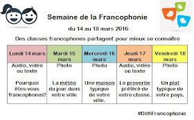 #DéfiFrancophonie 2016