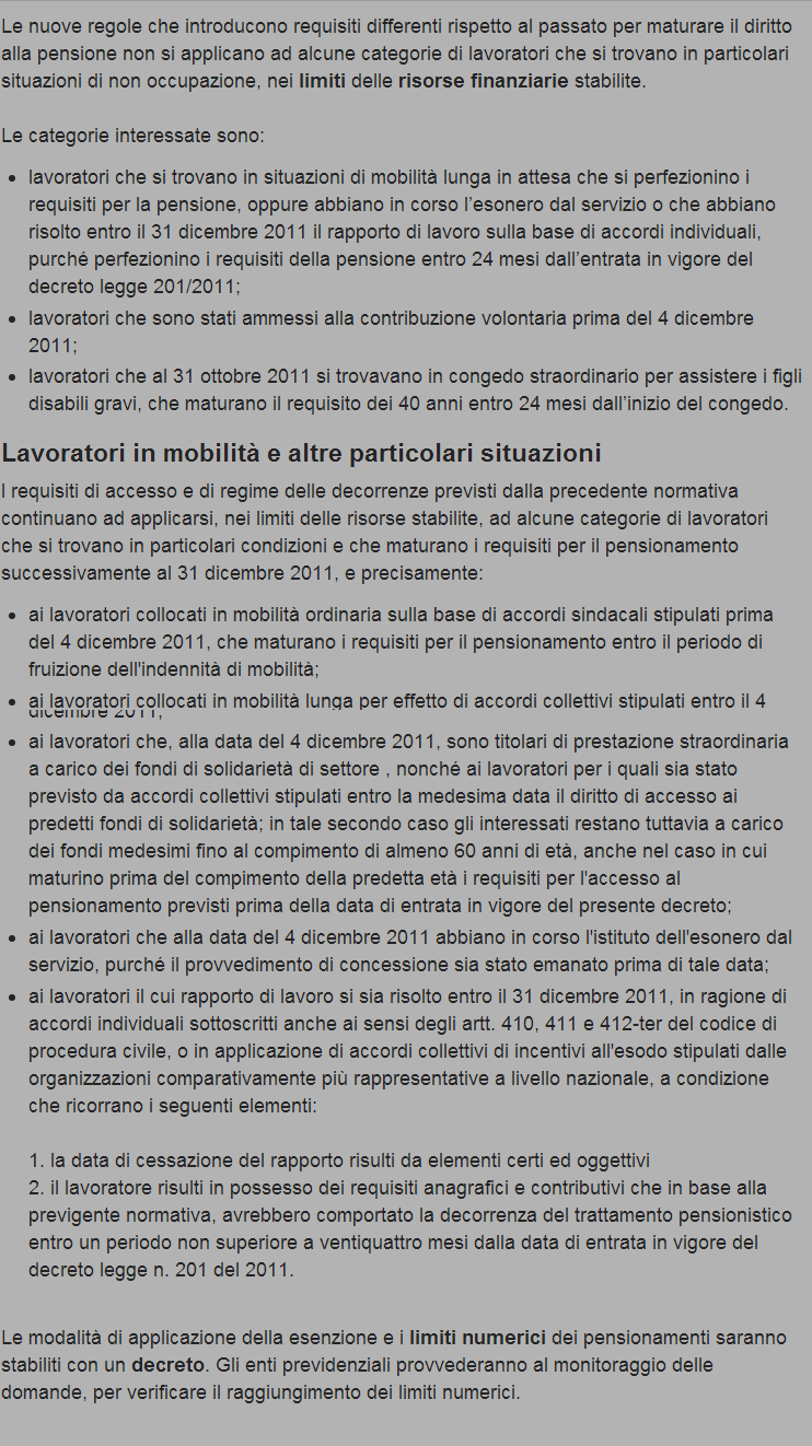 Pensioni novità 2016 per lavoratori