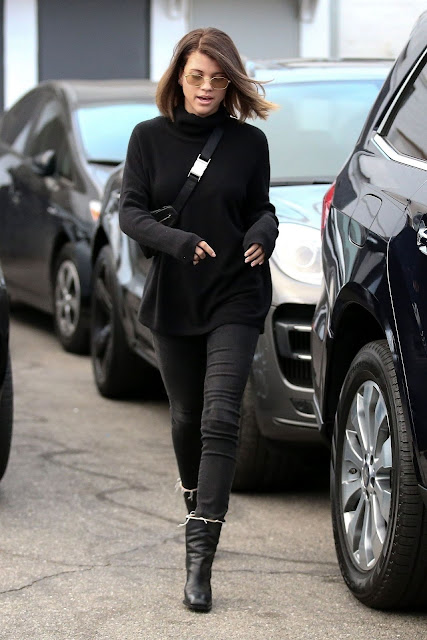 Sofia Richie Photo At Leaving Meche Salon In West Hollywood