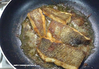 frying the fish