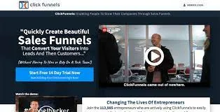 Click Funnels Homepage