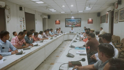 सड़क सुरक्षा समिति की बैठक आयोजित, जिले में दुर्घटनाओं को रोकने के दिए निर्देश