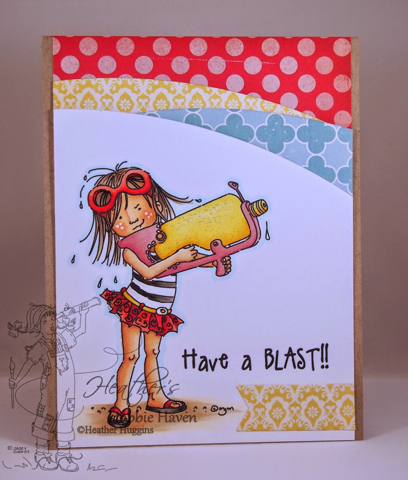 Heather's Hobbie Haven - Just for Fun Saturday Card