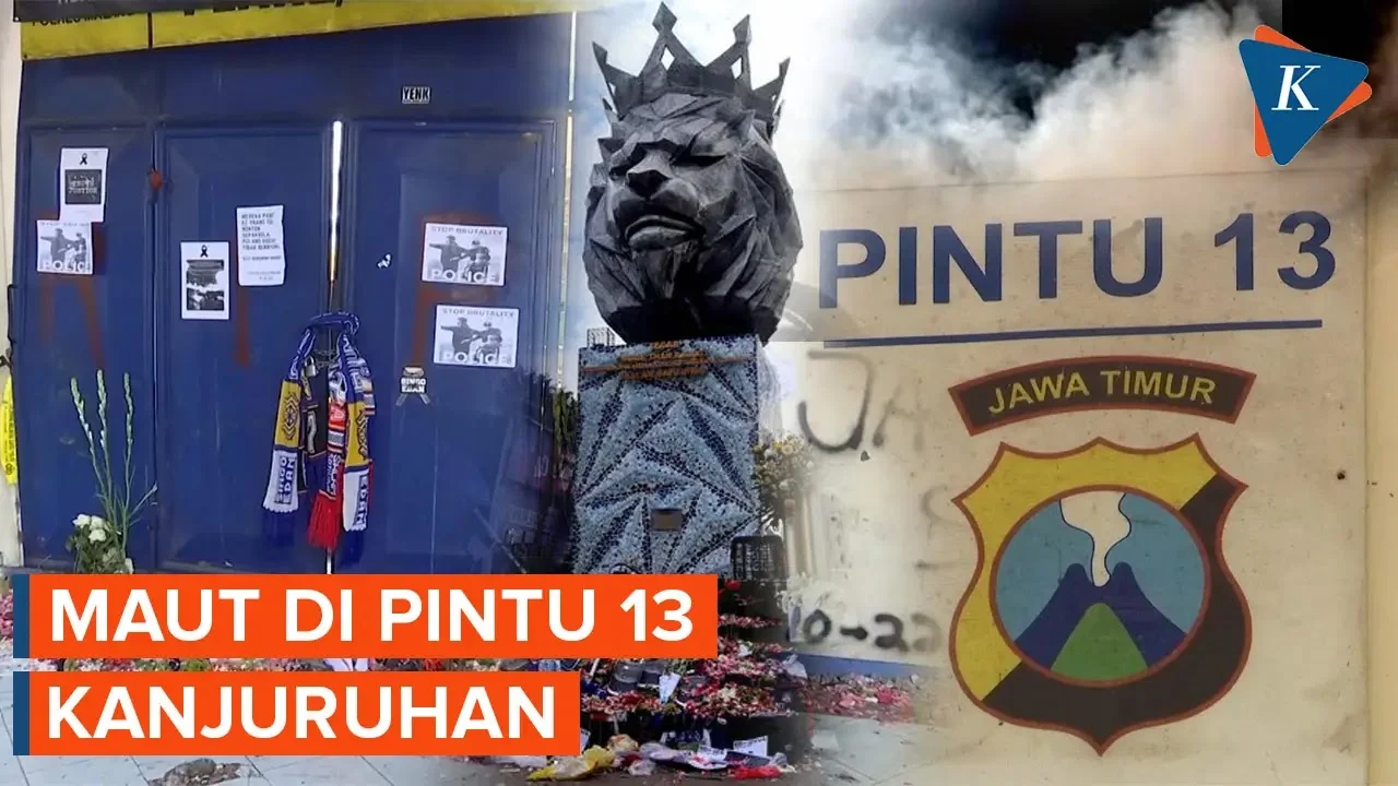 TERUNGKAP Kebenaran Video Gate 13 Terkunci Saat Tragedi Kanjuruhan, Ternyata Beda Pintu