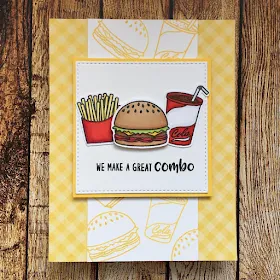 Sunny Studio Stamps: Fast Food Fun Customer Card by Kathy Straw 