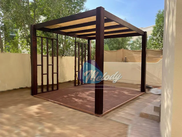 Sun Shade Fabric for Pergolas