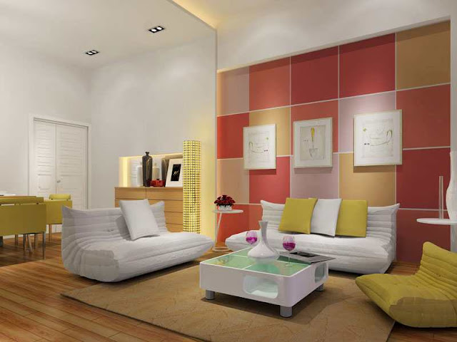 Contoh dekorasi ruang tamu minimalis modern
