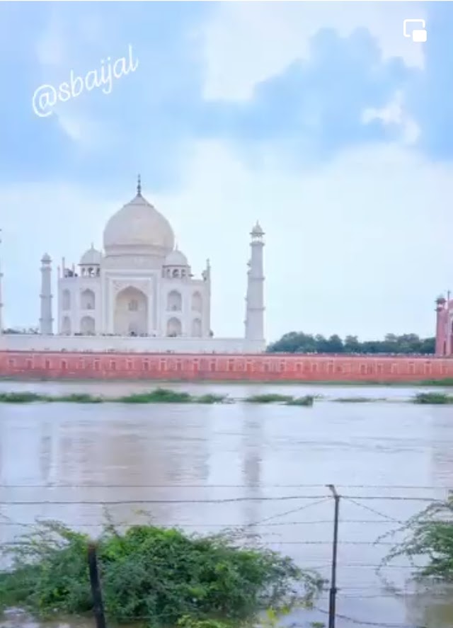 Agra flood update Agra यमुना नदी में उफनाई बाड़ ने छुआ 499 फुट का जल स्तर, मंडराया खतरा, मथुरा में भी हालात गंभीर.. 