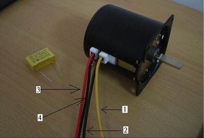 Ac Motor With 4 Wires