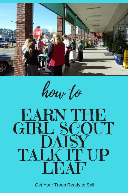 How to Earn the Girl Scout Daisy Talk It Up Leaf 