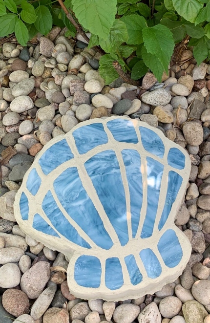 Beach Shell Stepping Stone