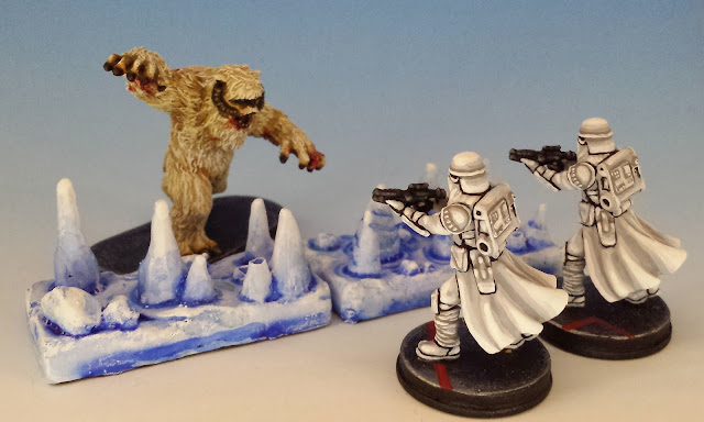 Painted Imperial Assault Scenery Wampa Cave