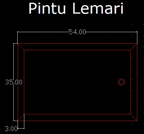 Tutorial AutoCad Cara Membuat Lemari Minimalis 2D