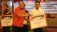 Dirreskrimsus Polda Banten Berikan Penghargaan Kepada Reskrim Polres Berprestasi