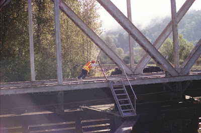 Clatskanie River Drawbridge at Clatskanie, Oregon, in 2005