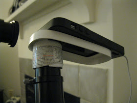 DIY iPhone telescope mount
