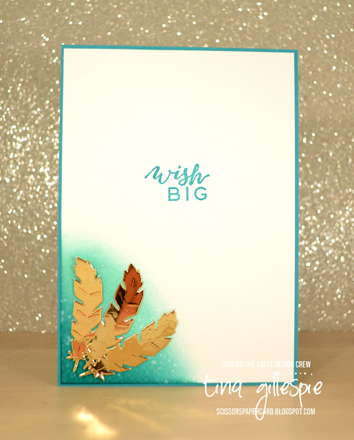 scissorspapercard, Stampin' Up!, CASEing The Catty, Follow Your Dreams Bundle, Rectangle Stitched Framelits, Pinewood Planks DTIEF