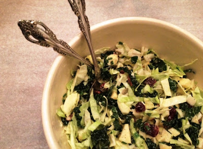 Winter Slaw With Apples, Dried Cherries And Pecans Recipe
